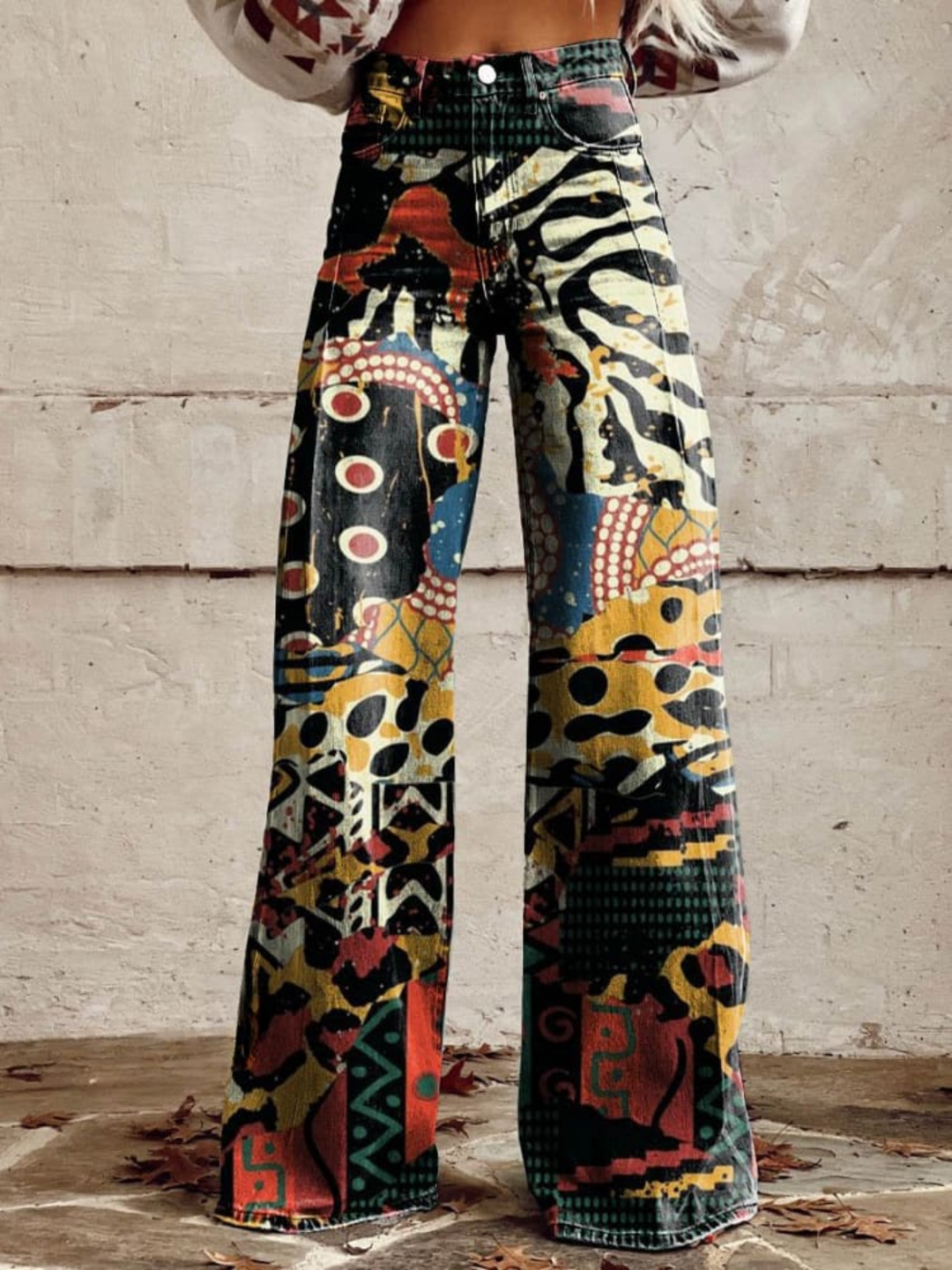 Élodie | Elegant Wide-Leg Trousers