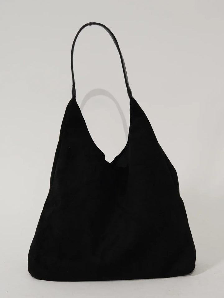 Luna | Suede Bag with Wallet