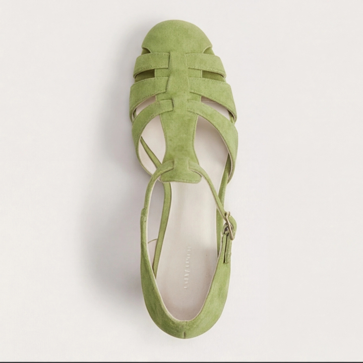 Eira | Vintage Strap Heels