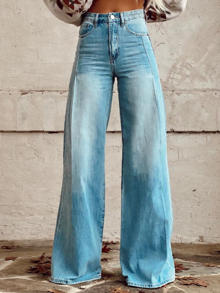 Lucia | Elegant Wide-Leg Trousers