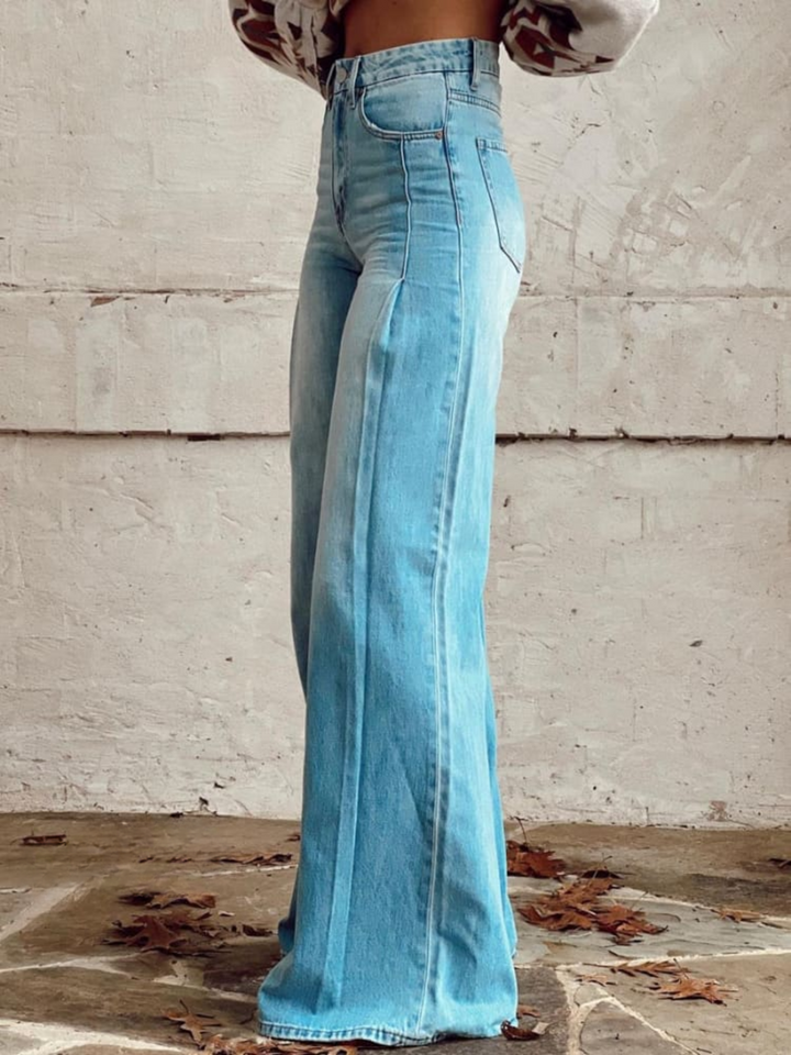 Lucia | Elegant Wide-Leg Trousers