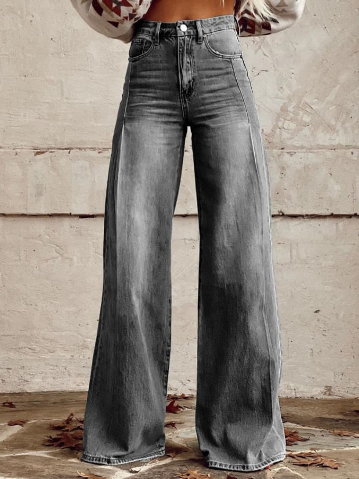 Lucia | Elegant Wide-Leg Trousers