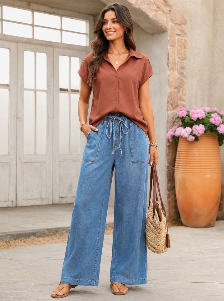 Rosalie | Flow Denim Trousers