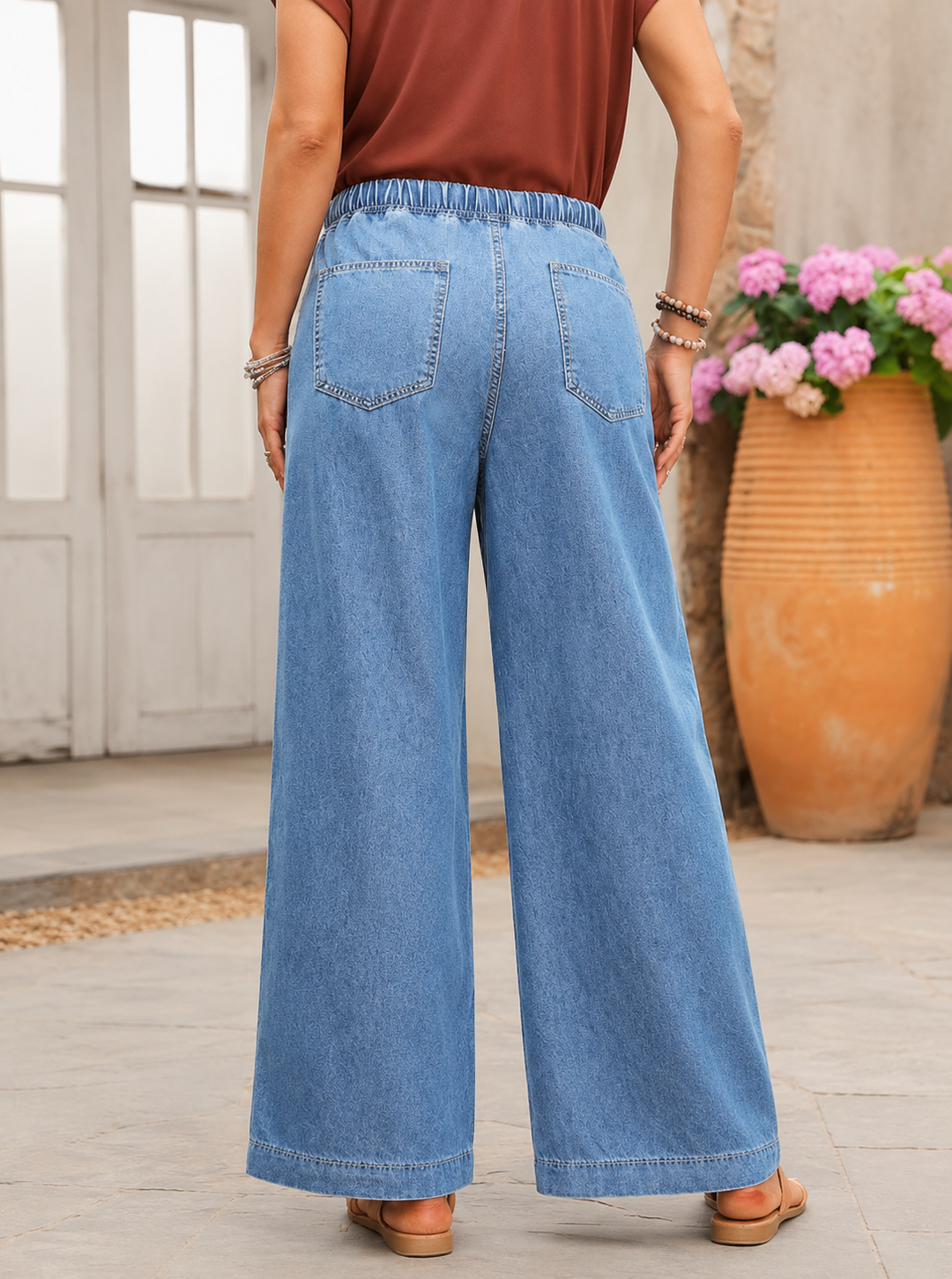 Rosalie | Flow Denim Trousers