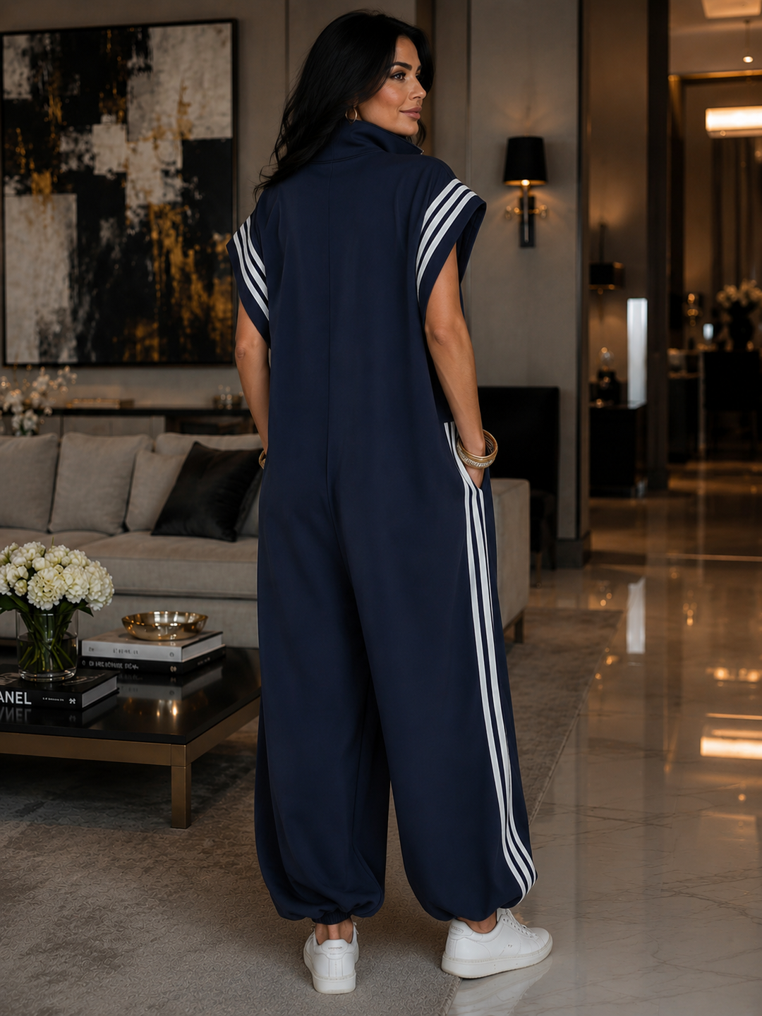 Tavessa Valentina – Modern Urban Women's Jumpsuit