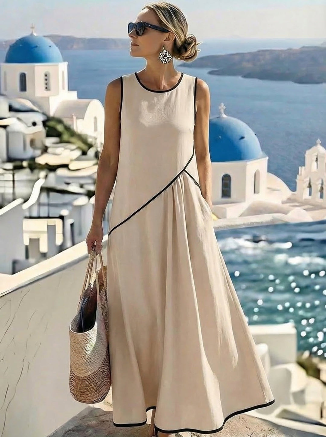 Lotte Striped Summer Dress